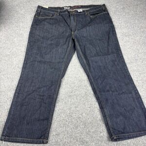 True Nation Jeans Mens 46x28 Athletic Fit Stretch‎ Dark Wash Denim NWT Casual